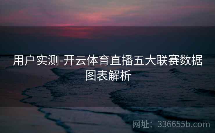 用户实测-开云体育直播五大联赛数据图表解析